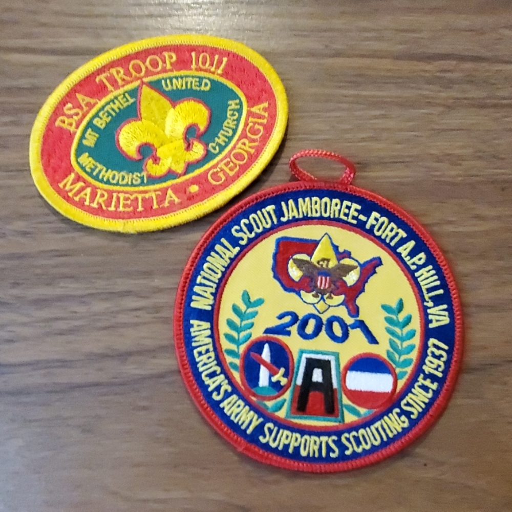 Vintage Boy Scouts Patches lot of 2